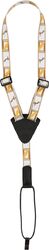 More stringed instruments accessories Fender Ukulele Strap White / Brown / Yellow