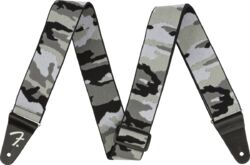 Guitar strap Fender Weighless 2 Inches Camo Guitar Strap - Gray