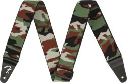 Guitar strap Fender Weighless 2 Inches Camo Guitar Strap - Green