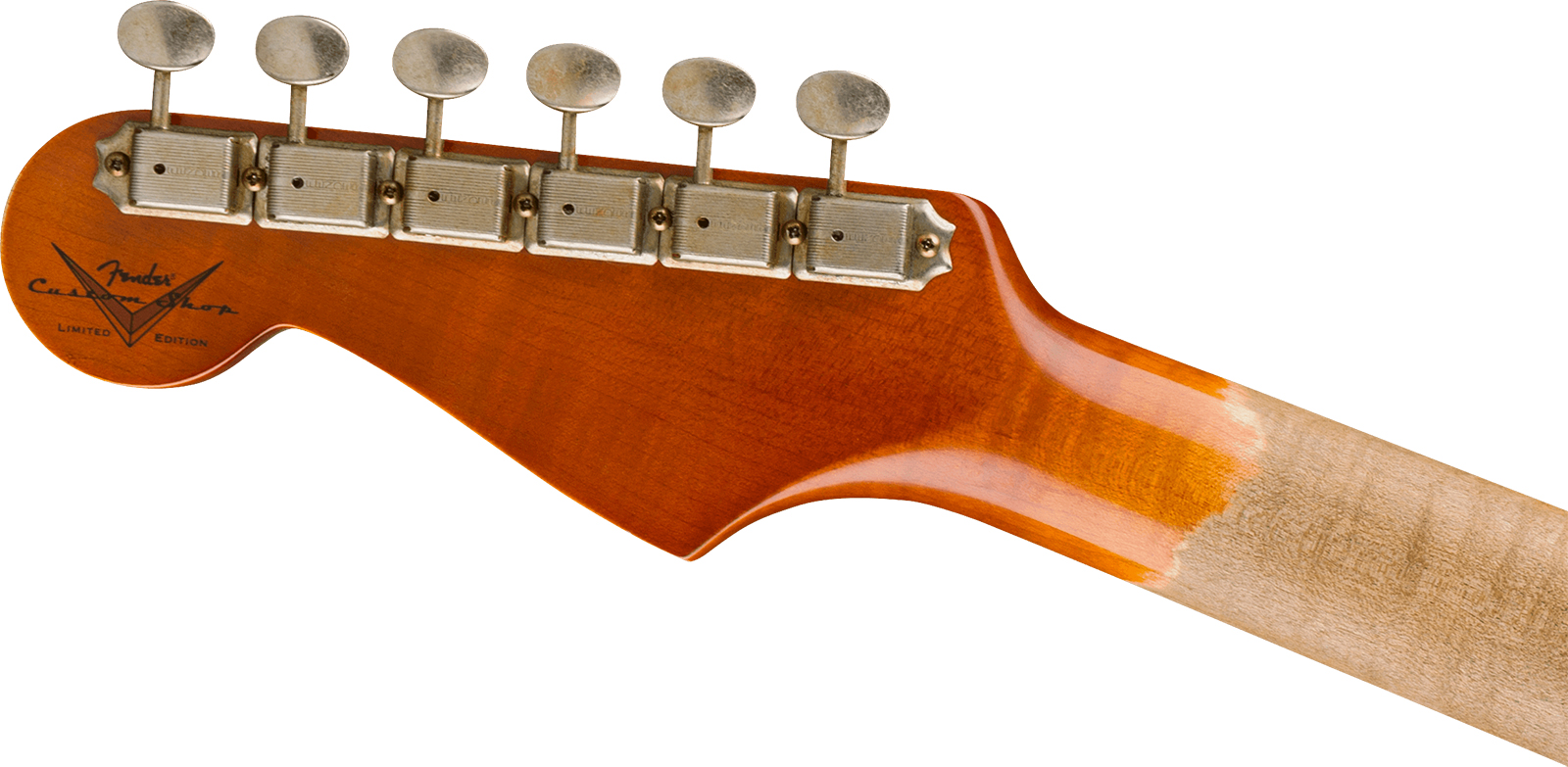 Fender Custom Shop Ariel Posen Strat Signature 2s P90 Ht Rw - Relic Lake Placid Blue - Signature electric guitar - Variation 4