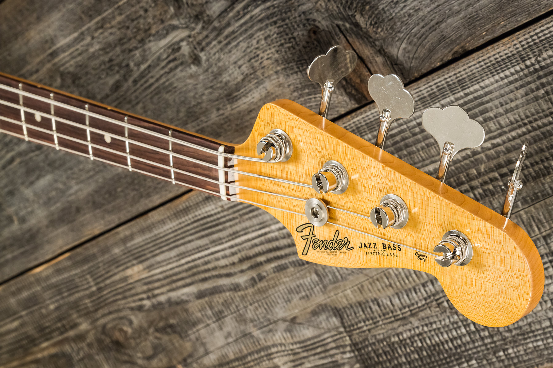 Fender Custom Shop Jazz Bass 1964 Rw #r126513 - Closet Classic 2-color Sunburst - Solid body electric bass - Variation 7