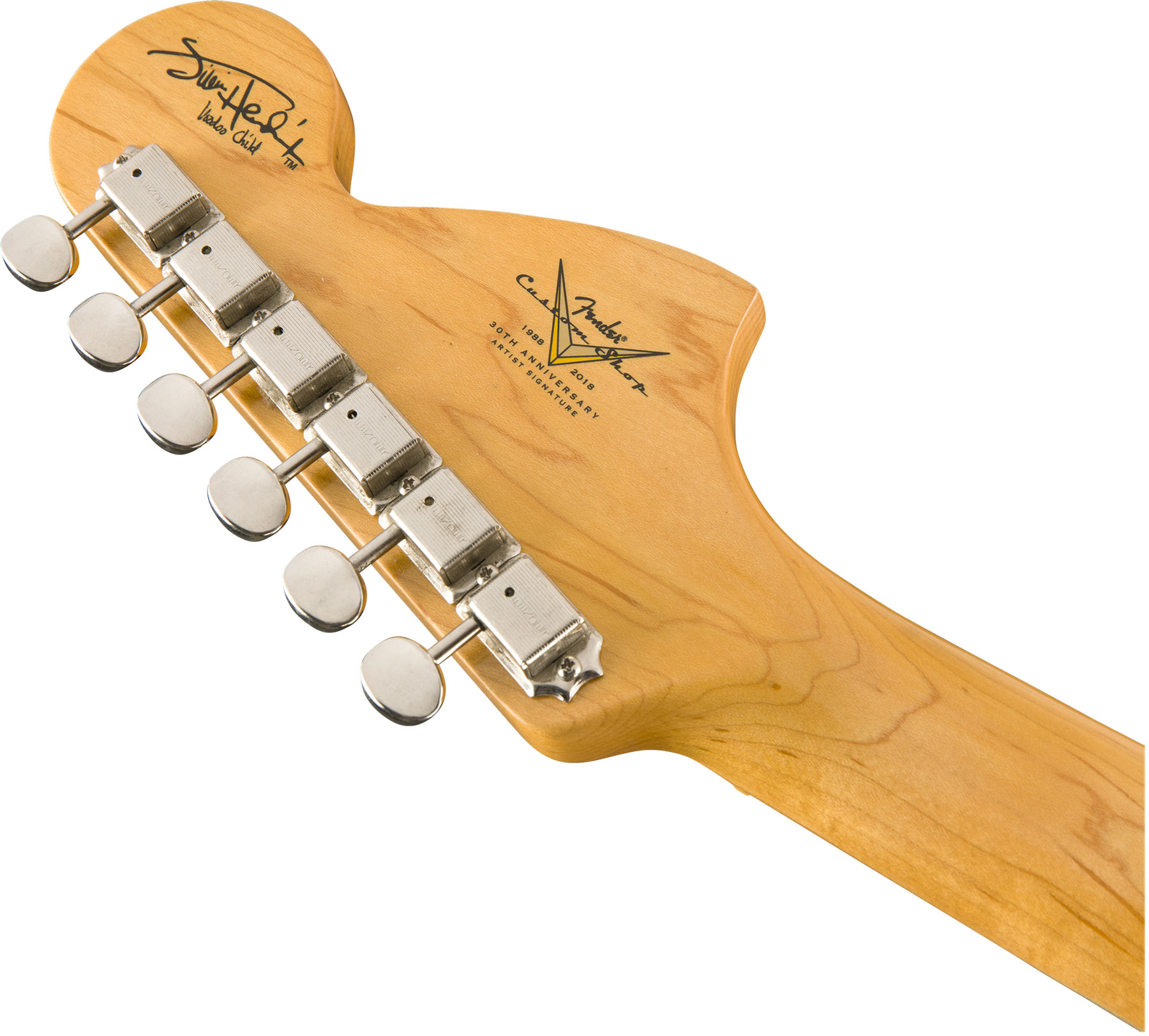 Fender Custom Shop Jimi Hendrix Strat Voodoo Child Signature 2018 Mn - Journeyman Relic Olympic White - Str shape electric guitar - Variation 4