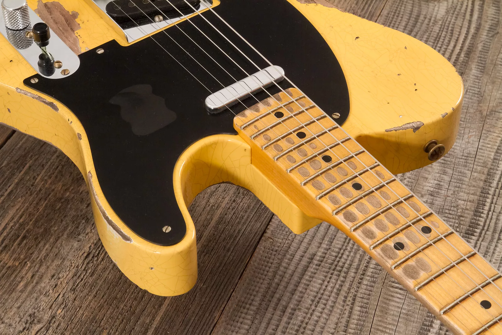 Fender Custom Shop 1951 Nocaster #R137320 - heavy relic natural