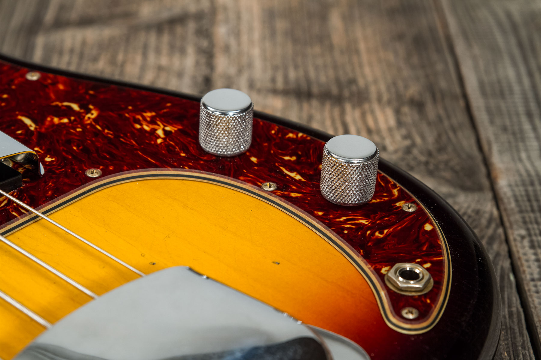 Fender Custom Shop Precision Bass 1963 Rw #cz56919 - Journeyman Relic 3-color Sunburst - Solid body electric bass - Variation 5