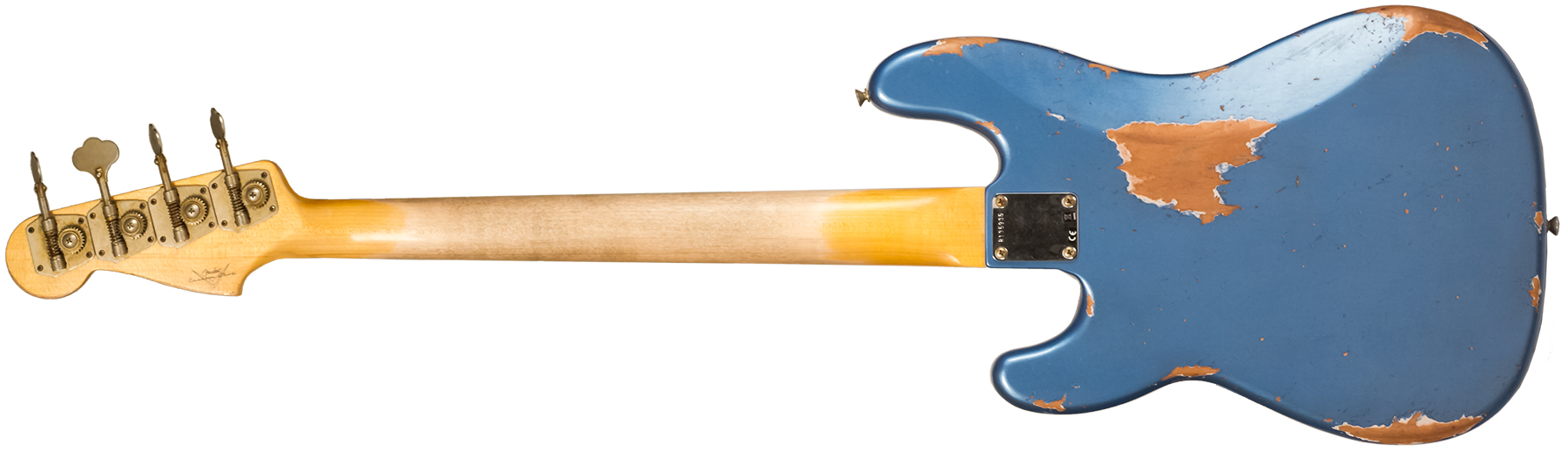 Fender Custom Shop Precision Bass 1964 Rw #r135935 - Heavy Relic Lake Placid Blue - Solid body electric bass - Variation 1