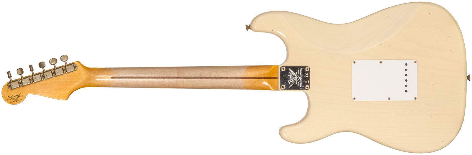 Fender Custom Shop Strat 1954 70th Anniv. 3s Trem Mn #xn4159 - Journeyman Relic Vintage Blonde - Str shape electric guitar - Variation 1