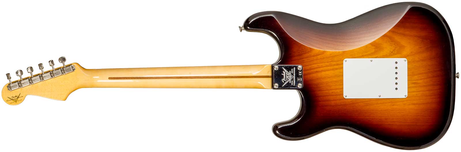 Fender Custom Shop Strat 1954 70th Anniv. 3s Trem Mn #xn4356 - Closet Classic Wide Fade 2-color Sunburst - Str shape electric guitar - Variation 1