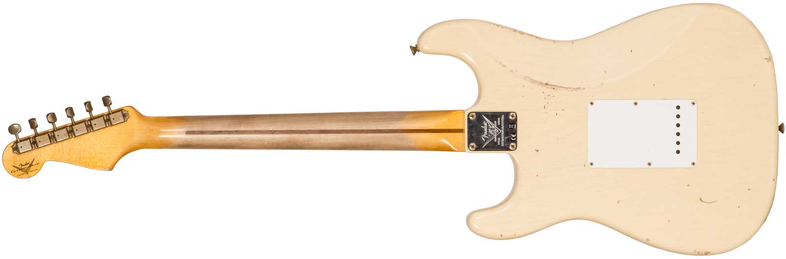 Fender Custom Shop Strat 1954 70th Anniv. 3s Trem Mn #xn4382 - Relic Vintage Blonde - Str shape electric guitar - Variation 1