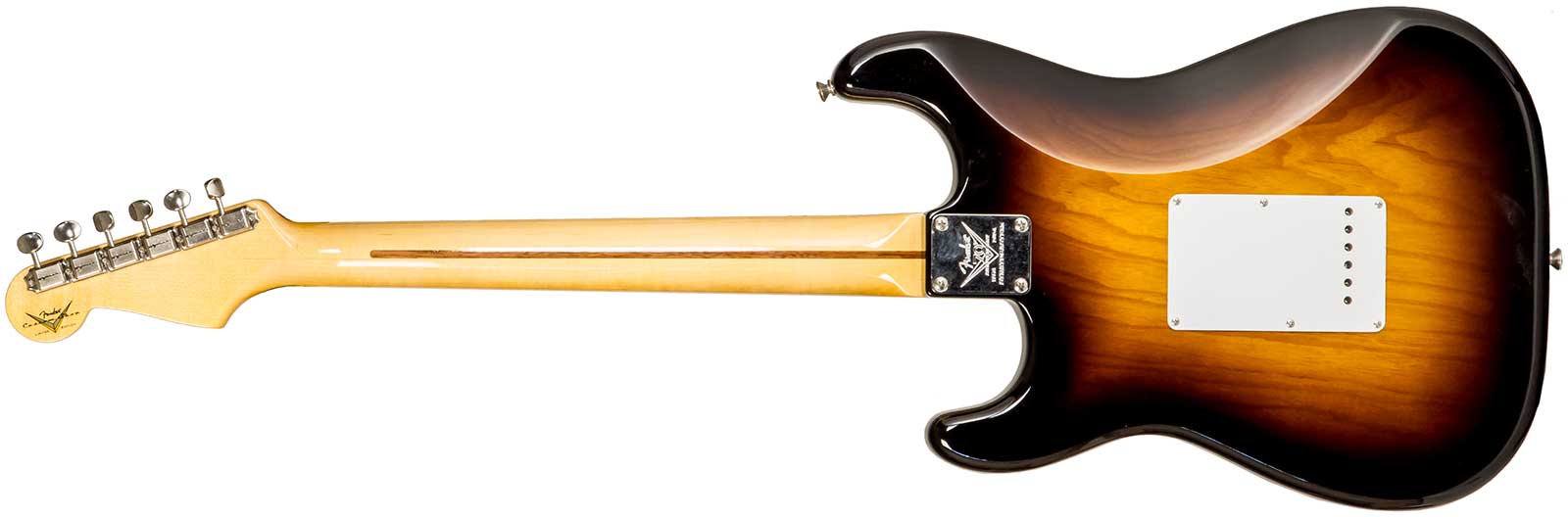 Fender Custom Shop Strat 1954 70th Anniv. #xn4597 3s Trem Mn - Time Capsule 2-color Sunburst - Str shape electric guitar - Variation 1