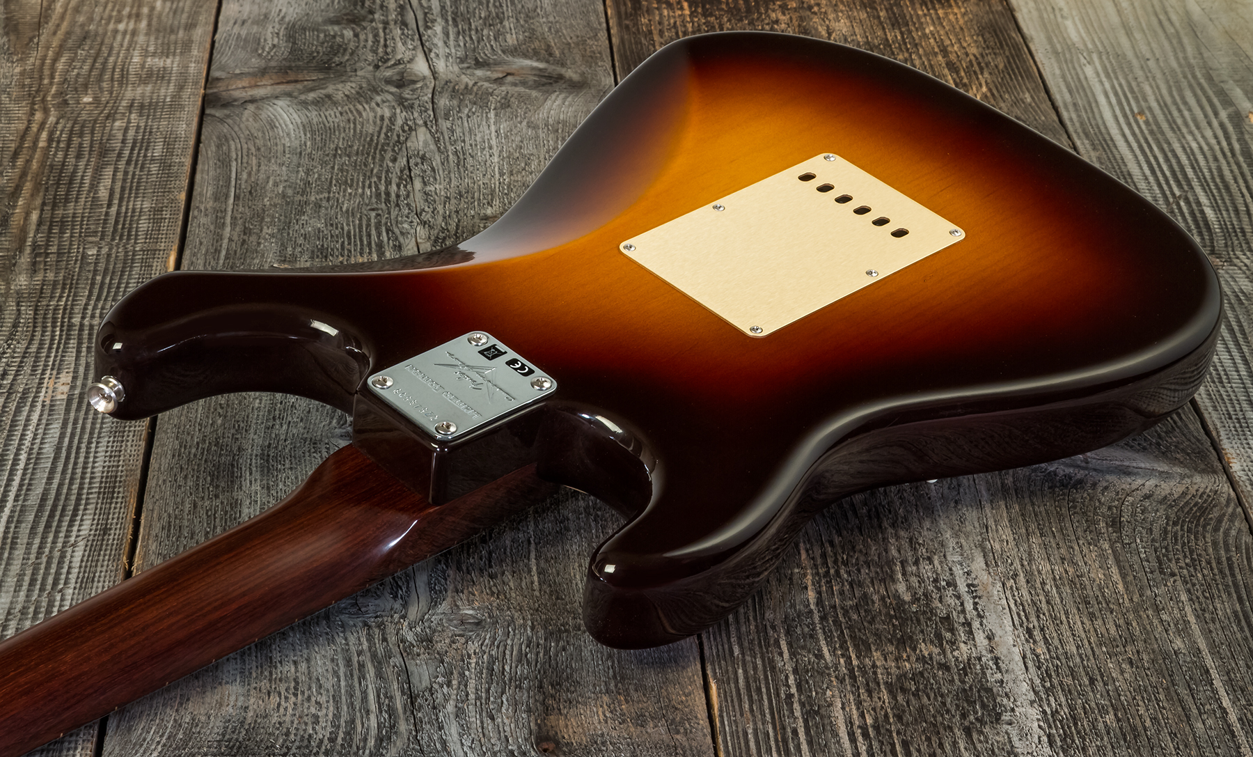 Fender Custom Shop Strat 1957 3s Trem Rw #cz548509 - Closet Classic 2-color Sunburst - Tel shape electric guitar - Variation 5