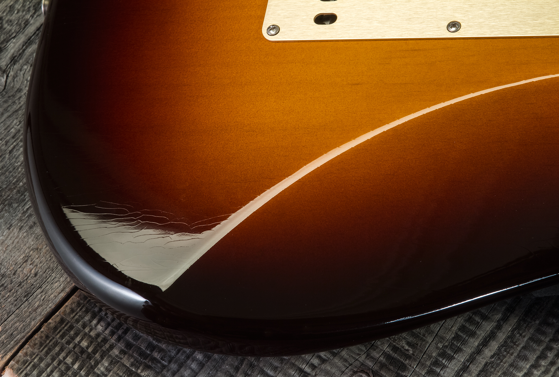 Fender Custom Shop Strat 1957 3s Trem Rw #cz548509 - Closet Classic 2-color Sunburst - Tel shape electric guitar - Variation 7