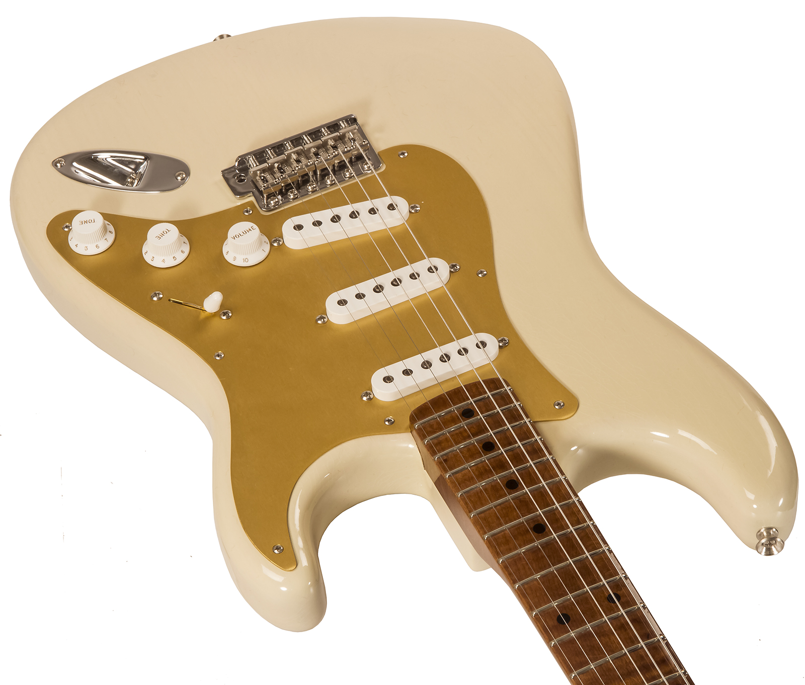 Fender Custom Shop Strat 1957 3s Trem Mn #r116646 - Lush Closet Classic Vintage Blonde - Str shape electric guitar - Variation 2
