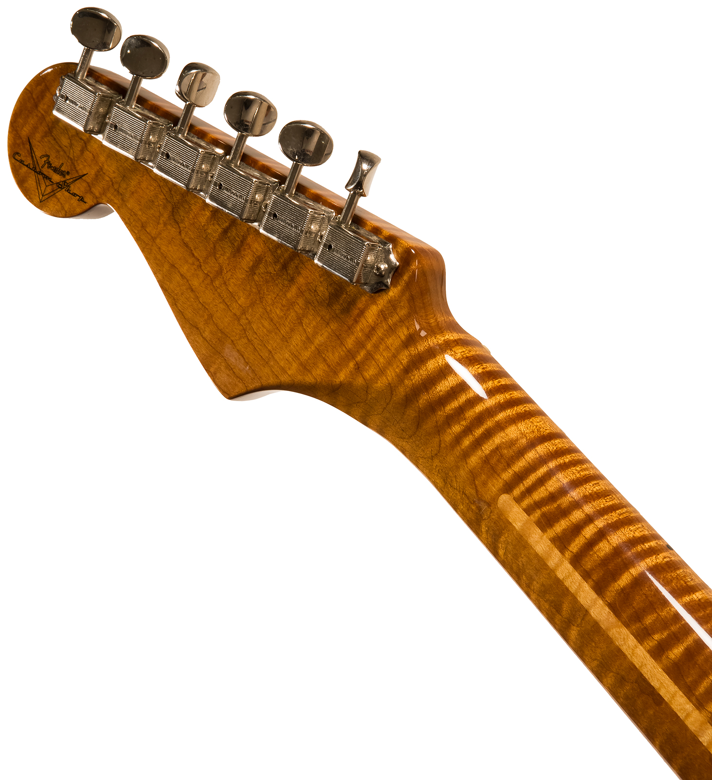 Fender Custom Shop Strat 1957 3s Trem Mn #r116646 - Lush Closet Classic Vintage Blonde - Str shape electric guitar - Variation 6