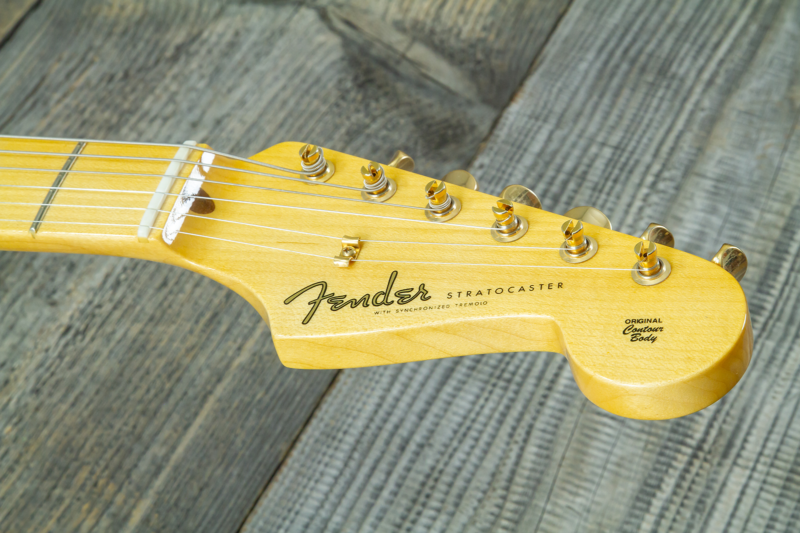 Fender Custom Shop Strat 1957 Vintage Custom 3s Trem Mn #r145062 - Time Capsule Sherwood Green Metallic - Str shape electric guitar - Variation 8