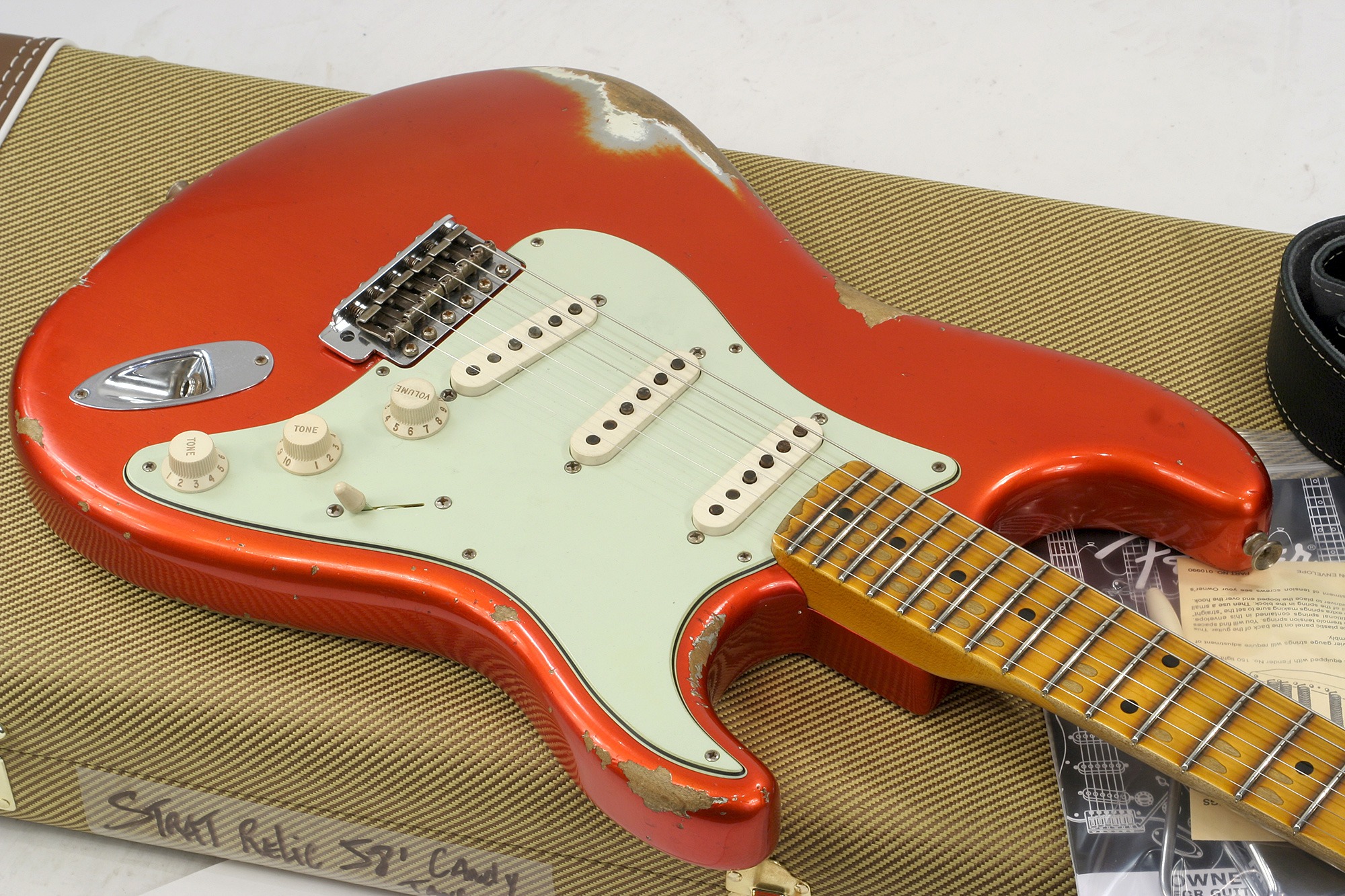 Candy tangerine stratocaster hotsell