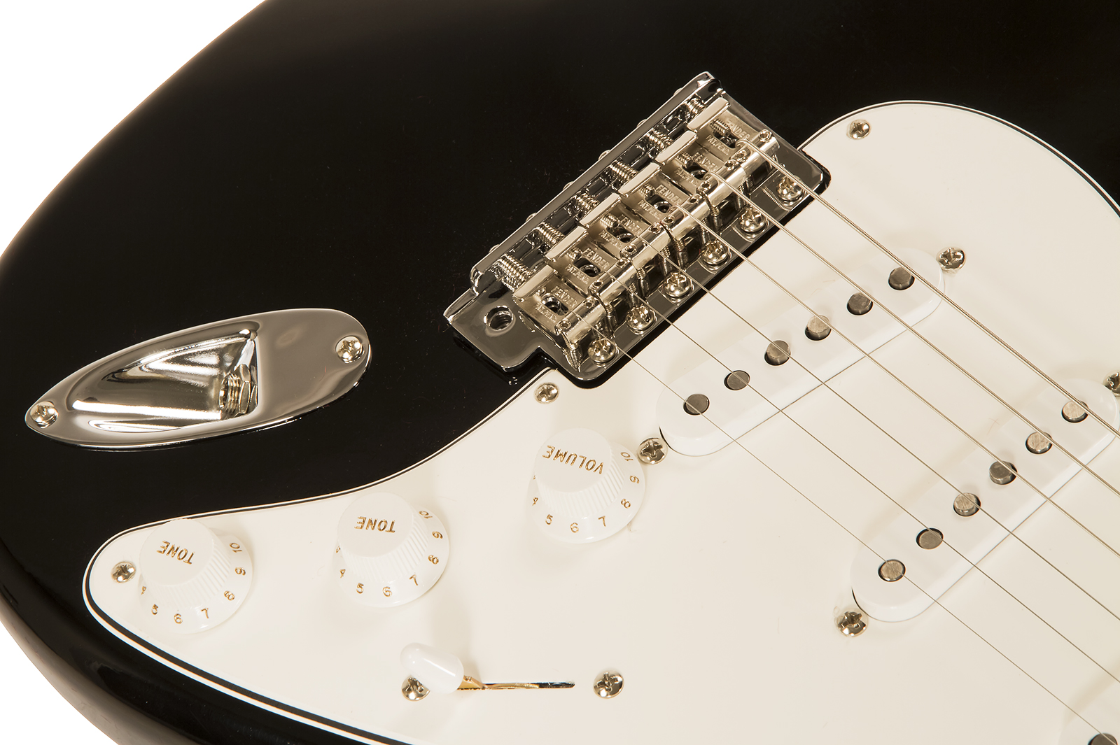 Fender Custom Shop Strat 1958 3s Trem Mn #r113828 - Closet Classic Black - Str shape electric guitar - Variation 2