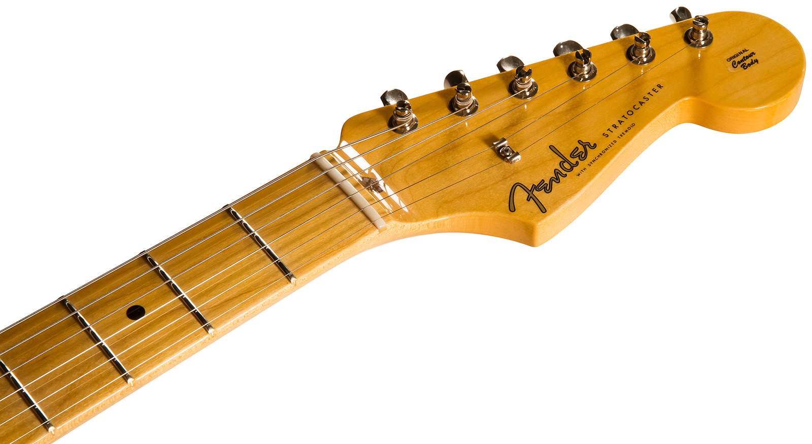 Fender Custom Shop Strat 1958 3s Trem Mn #r113828 - Closet Classic Black - Str shape electric guitar - Variation 4