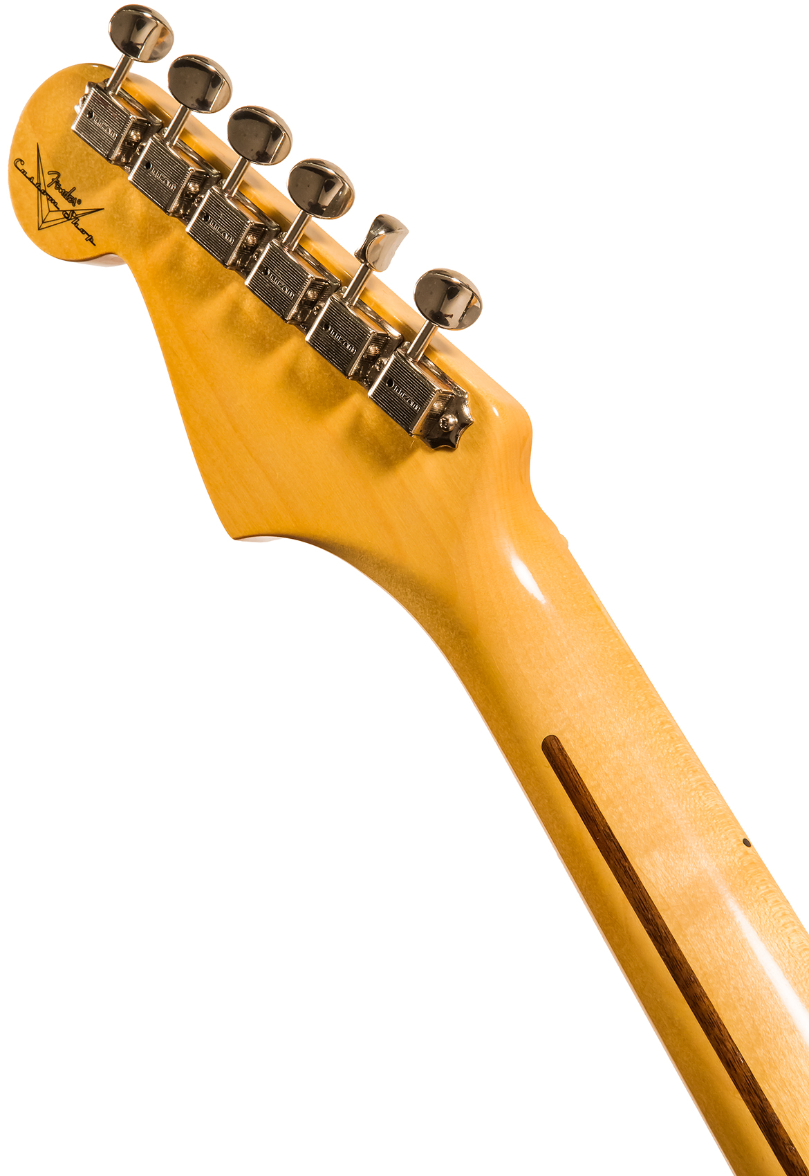 Fender Custom Shop Strat 1958 3s Trem Mn #r113828 - Closet Classic Black - Str shape electric guitar - Variation 5