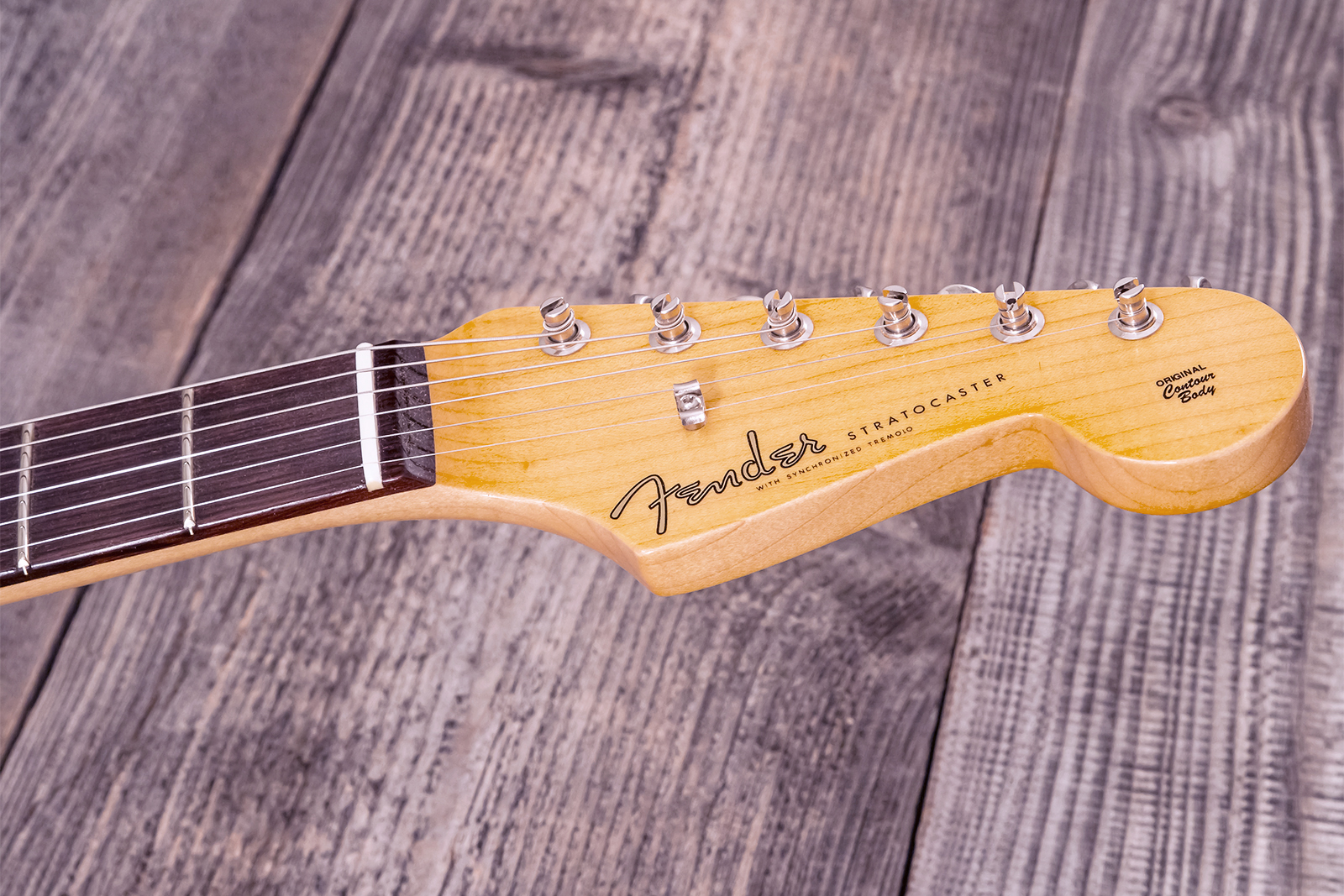 Fender Custom Shop Strat 1959 3s Trem Rw #r143419 - Time Capsule Sonic Blue - Str shape electric guitar - Variation 12