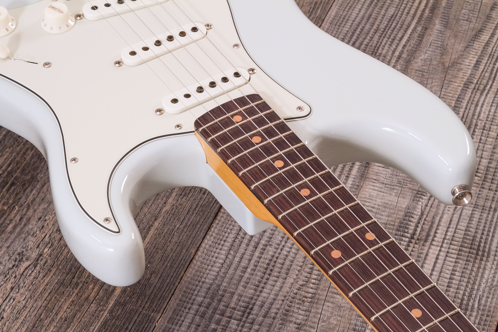 Fender Custom Shop Strat 1959 3s Trem Rw #r143419 - Time Capsule Sonic Blue - Str shape electric guitar - Variation 4