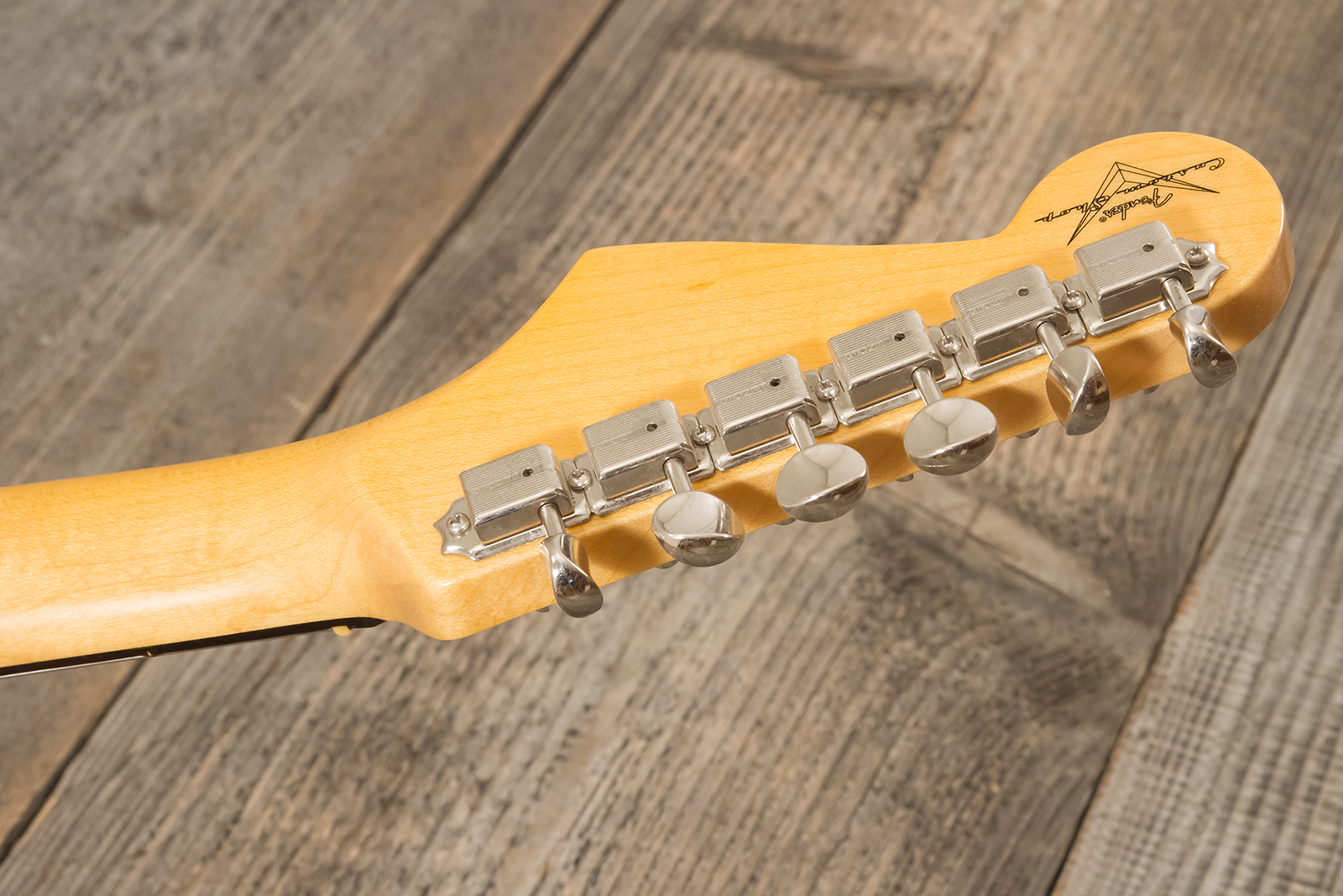 Fender Custom Shop Strat 1959 3s Trem Rw #r144343 - Time Capsule Fiesta Red - Str shape electric guitar - Variation 11