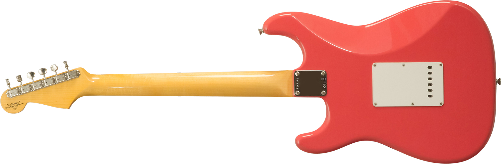 Fender Custom Shop Strat 1959 3s Trem Rw #r144343 - Time Capsule Fiesta Red - Str shape electric guitar - Variation 1