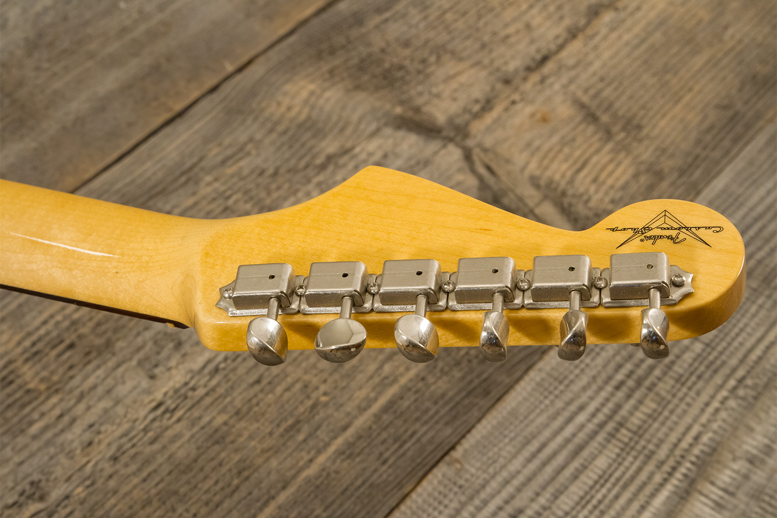Fender Custom Shop Strat 1959 3s Trem Rw #r146037 - Time Capsule 3-color Sunburst - Str shape electric guitar - Variation 10