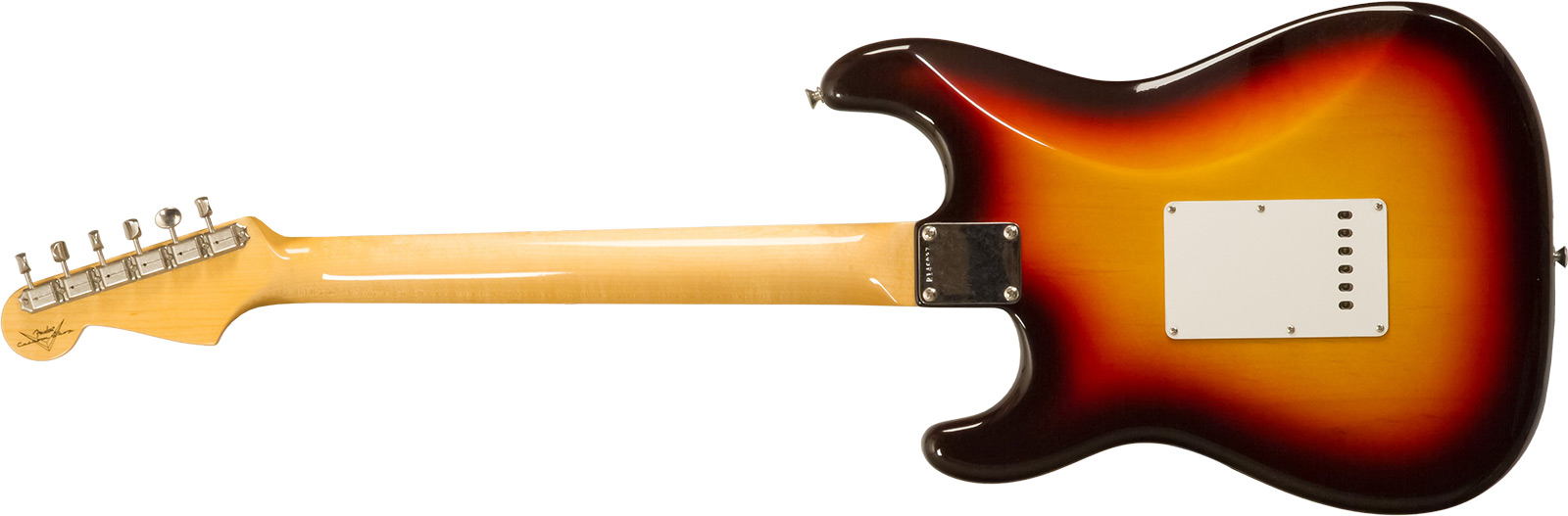 Fender Custom Shop Strat 1959 3s Trem Rw #r146037 - Time Capsule 3-color Sunburst - Str shape electric guitar - Variation 1