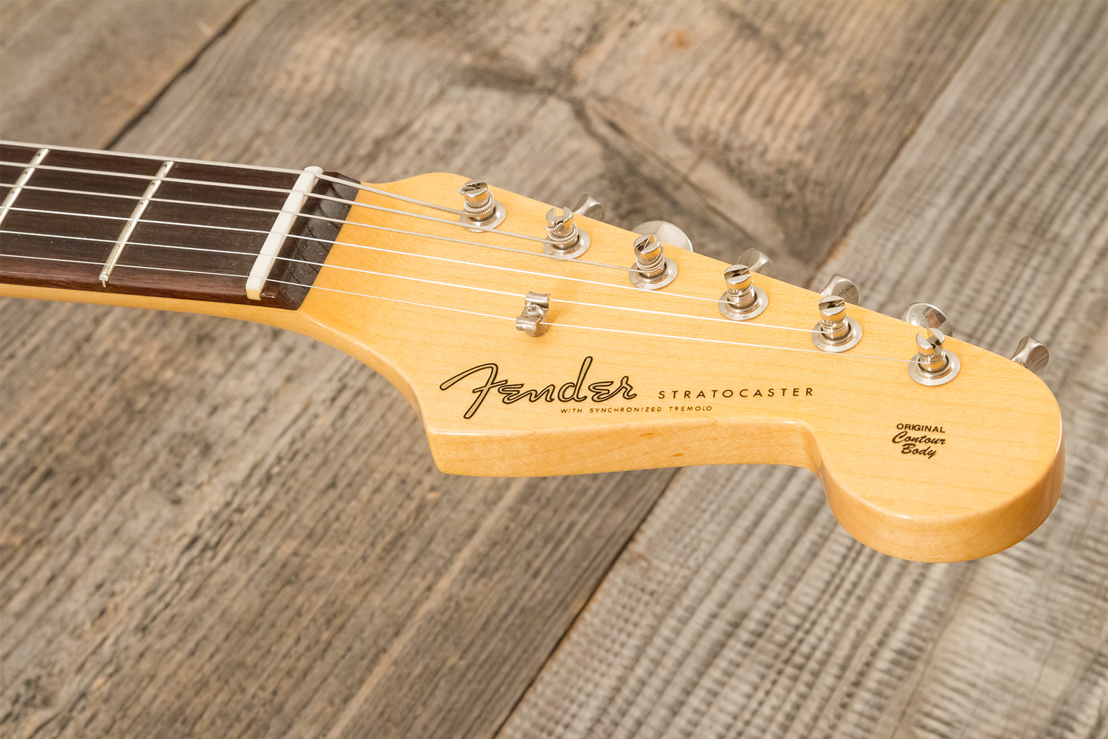 Fender Custom Shop Strat 1959 3s Trem Rw #r146037 - Time Capsule 3-color Sunburst - Str shape electric guitar - Variation 6