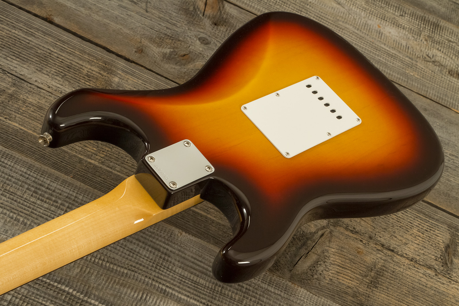 Fender Custom Shop Strat 1959 3s Trem Rw #r146037 - Time Capsule 3-color Sunburst - Str shape electric guitar - Variation 7
