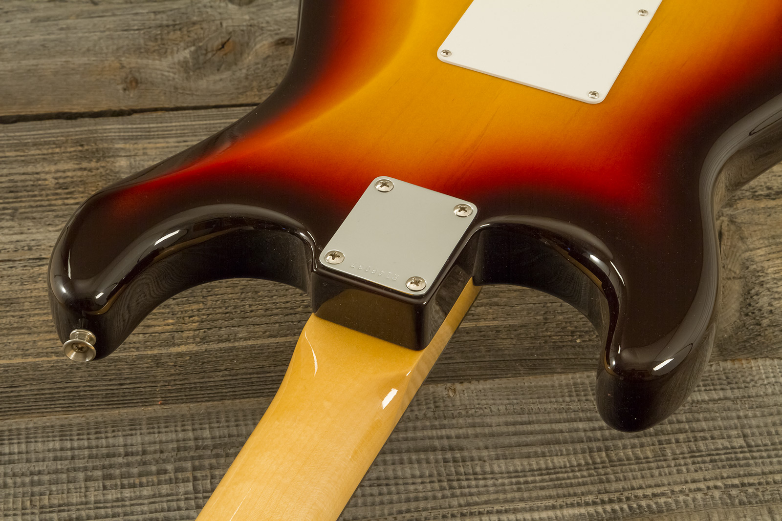 Fender Custom Shop Strat 1959 3s Trem Rw #r146037 - Time Capsule 3-color Sunburst - Str shape electric guitar - Variation 8