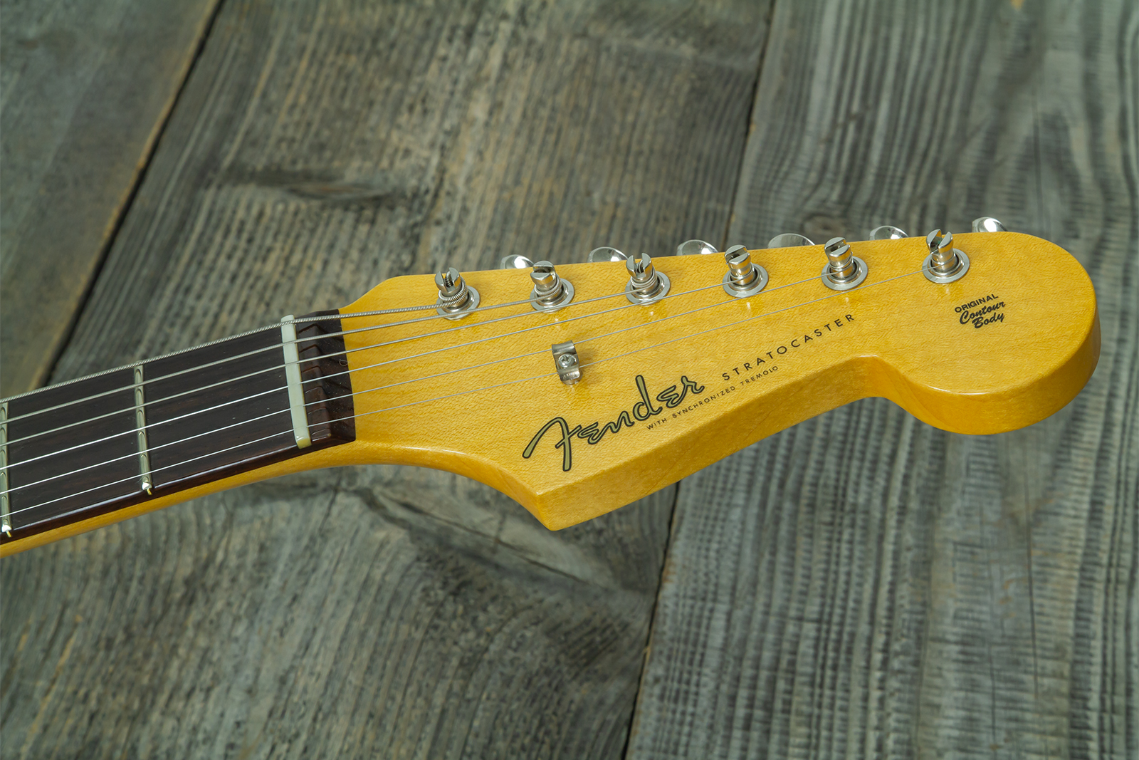 Fender Custom Shop Strat 1959 Vintage Custom 3s Trem Rw #r146975 - Time Capsule Faded Surf Green - Str shape electric guitar - Variation 10