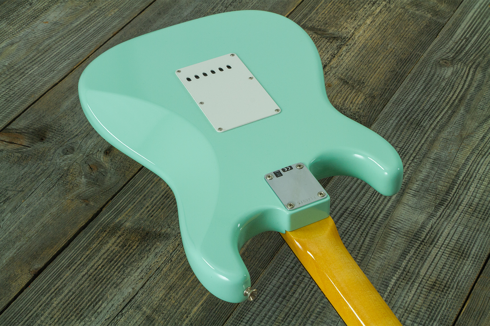 Fender Custom Shop Strat 1959 Vintage Custom 3s Trem Rw #r146975 - Time Capsule Faded Surf Green - Str shape electric guitar - Variation 6