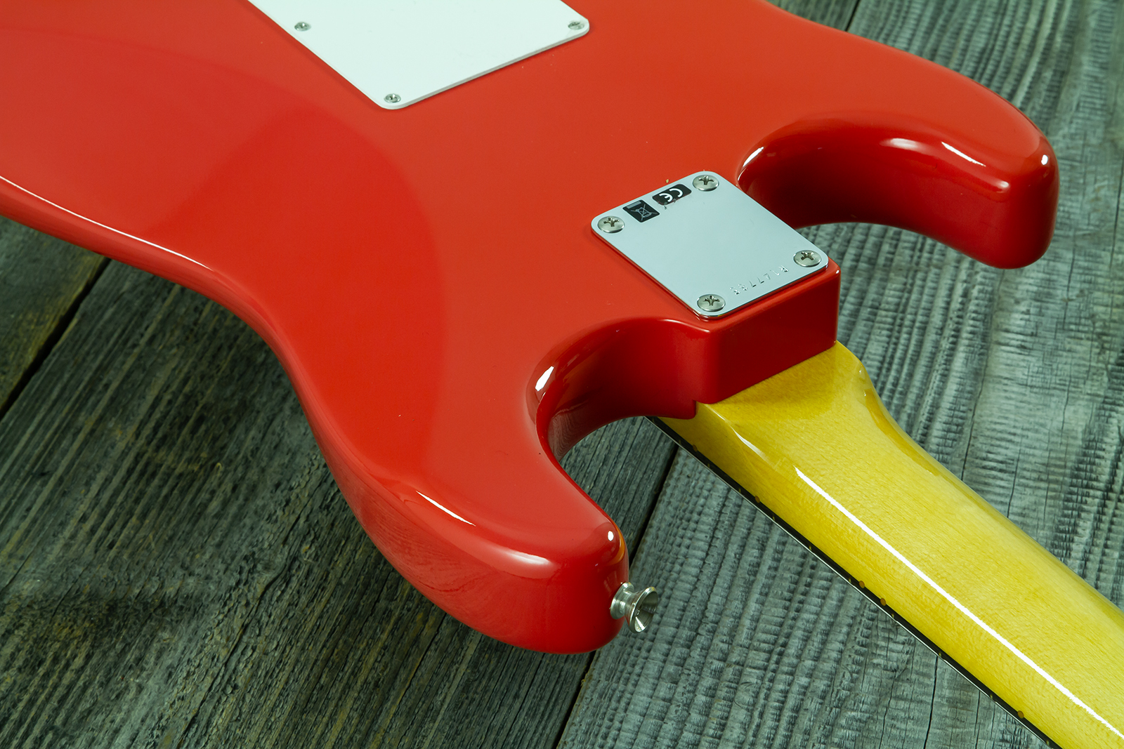 Fender Custom Shop Strat 1959 Vintage Custom 3s Trem Rw #r147785 - Time Capsule Fiesta Red - Str shape electric guitar - Variation 18