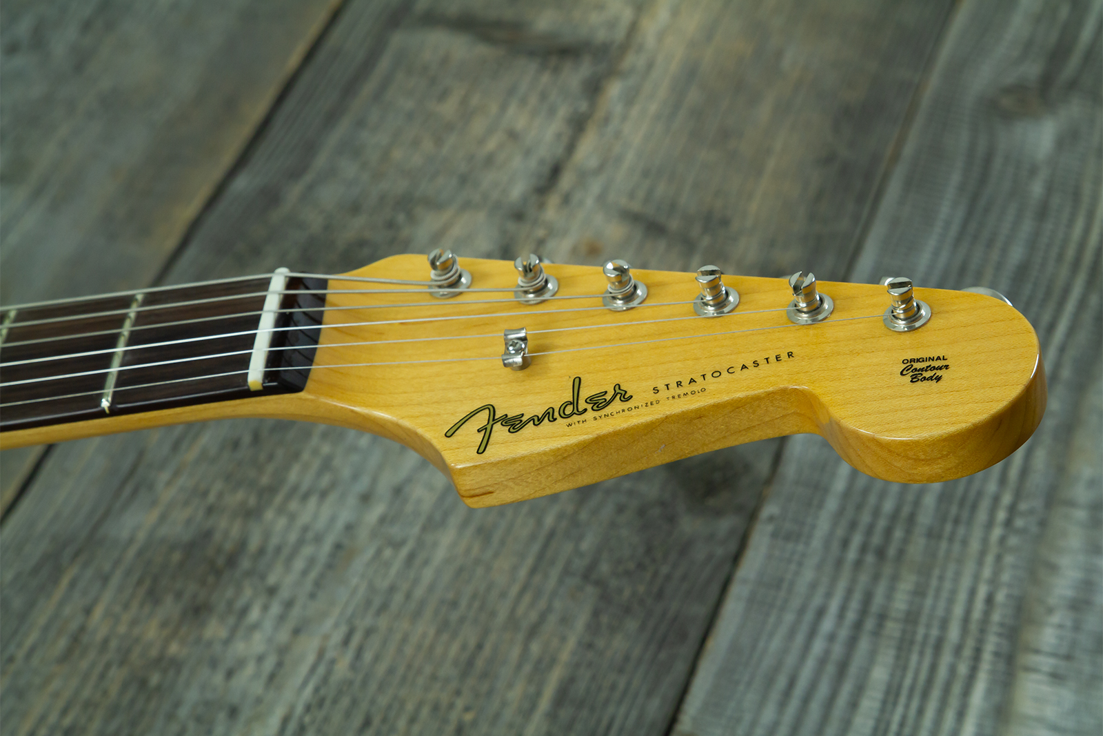 Fender Custom Shop Strat 1959 Vintage Custom 3s Trem Rw #r150835 - Time Capsule Daphne Blue - Str shape electric guitar - Variation 11