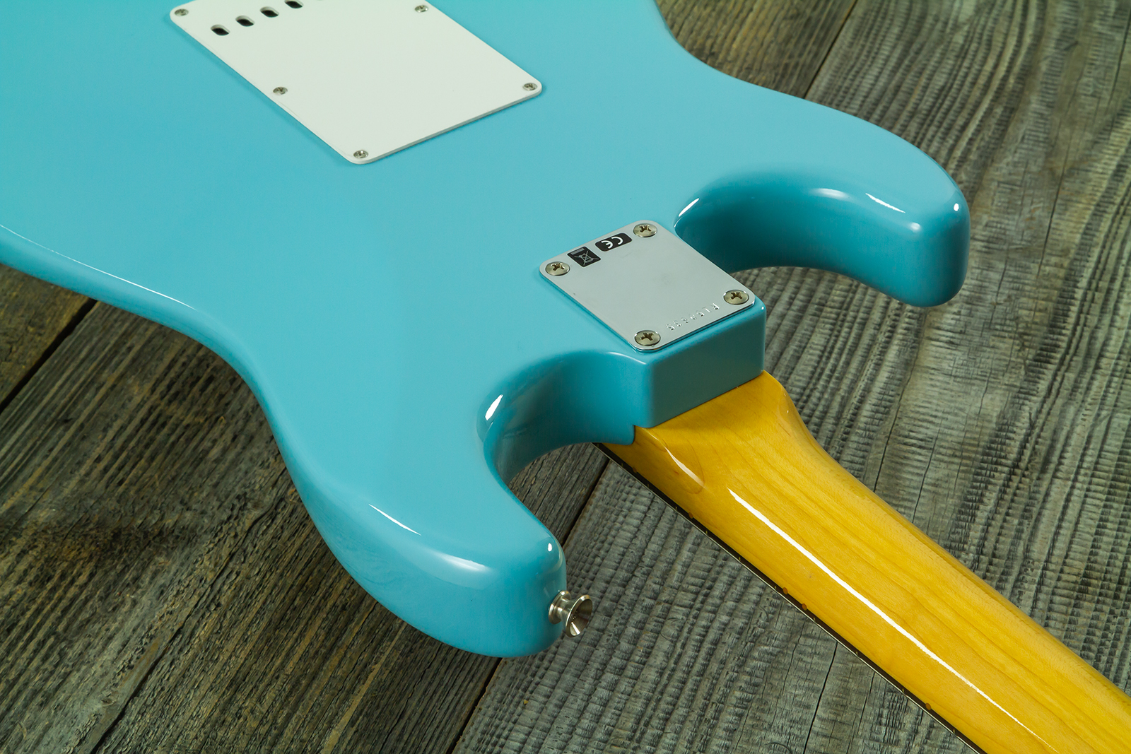 Fender Custom Shop Strat 1959 Vintage Custom 3s Trem Rw #r150835 - Time Capsule Daphne Blue - Str shape electric guitar - Variation 13