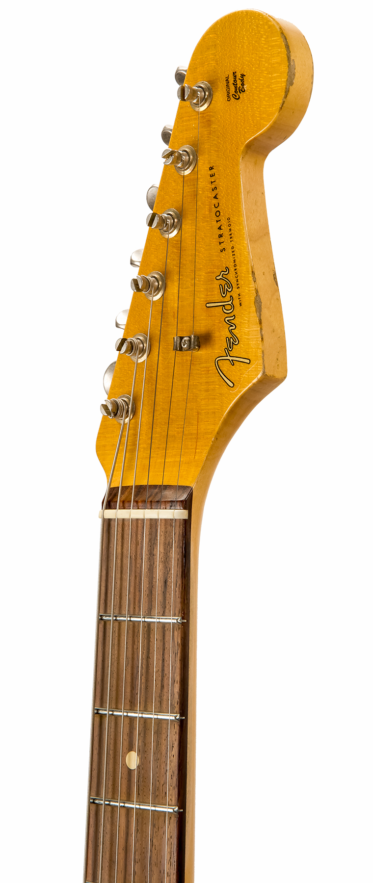 Fender Custom Shop Strat 1960 Rw #cz544406 - Relic Aztec Gold - Str shape electric guitar - Variation 5