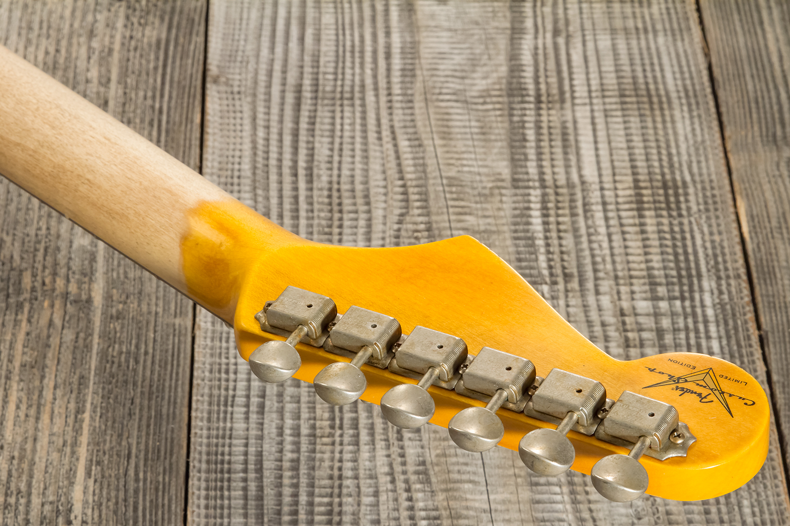 Fender Custom Shop Strat 1962/63 3s Trem Rw - Journeyman Relic Olympic White - Str shape electric guitar - Variation 8