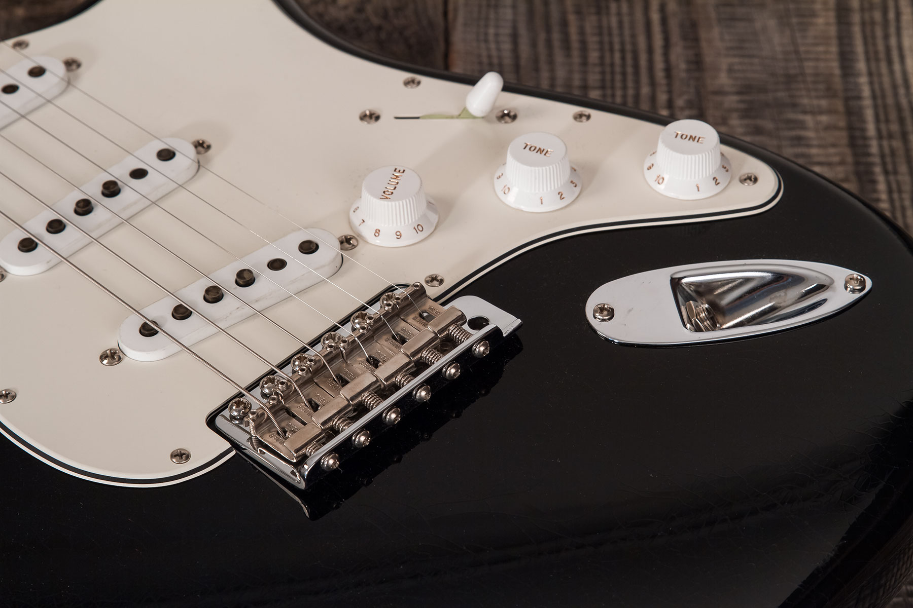 Fender Custom Shop Strat 1969 3s Trem Mn #r127670 - Closet Classic Black - Str shape electric guitar - Variation 3