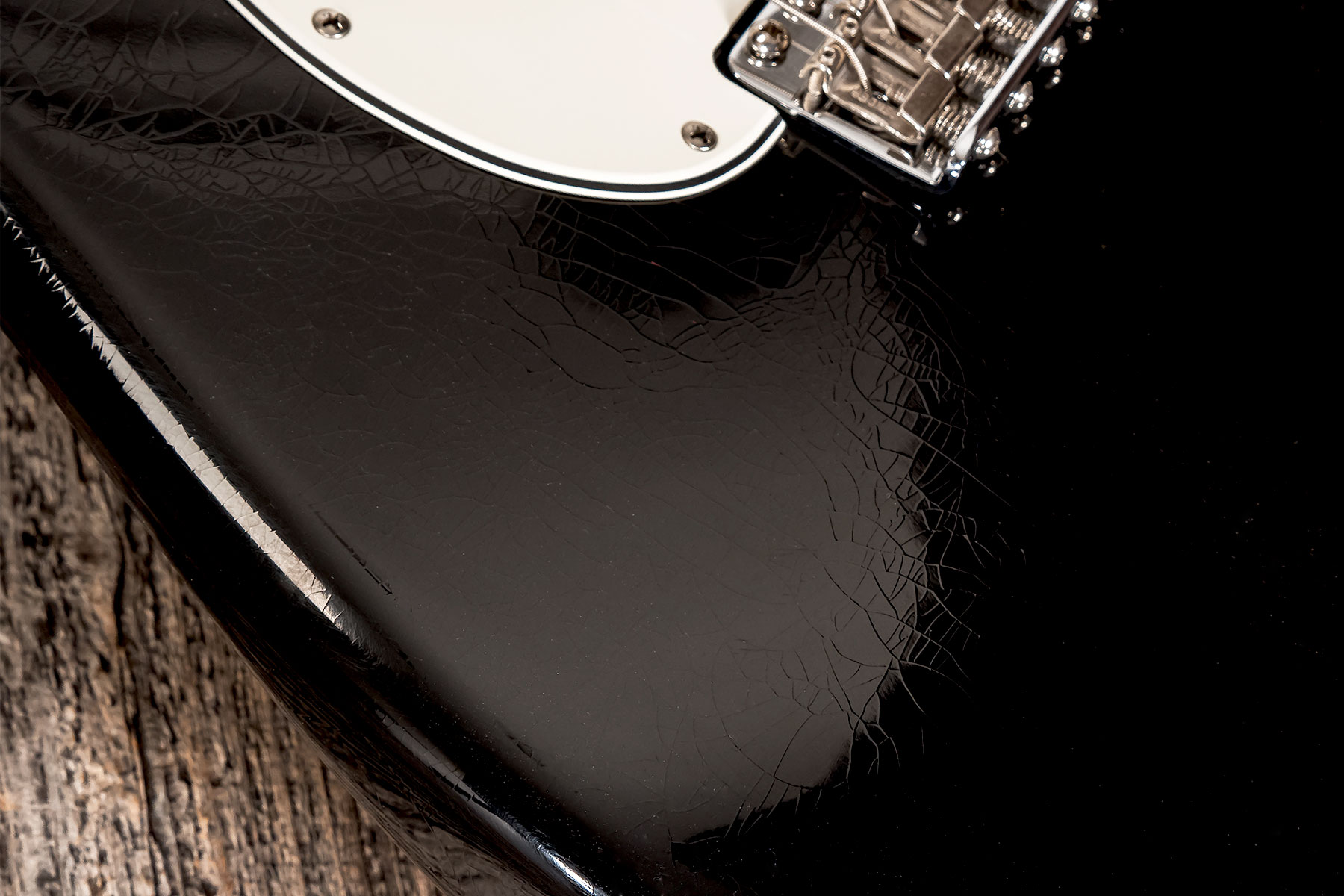 Fender Custom Shop Strat 1969 3s Trem Mn #r127670 - Closet Classic Black - Str shape electric guitar - Variation 4