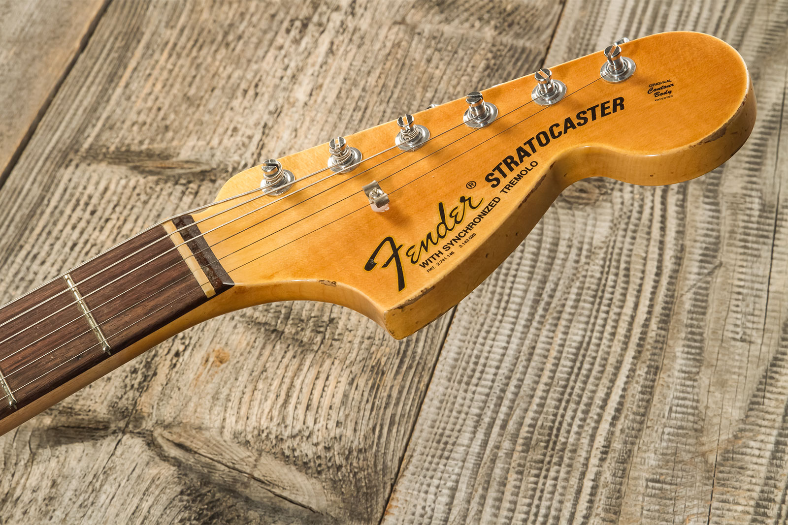 Fender Custom Shop Strat 1969 3s Trem Rw #r132166 - Heavy Relic Candy Tangerine - Str shape electric guitar - Variation 10