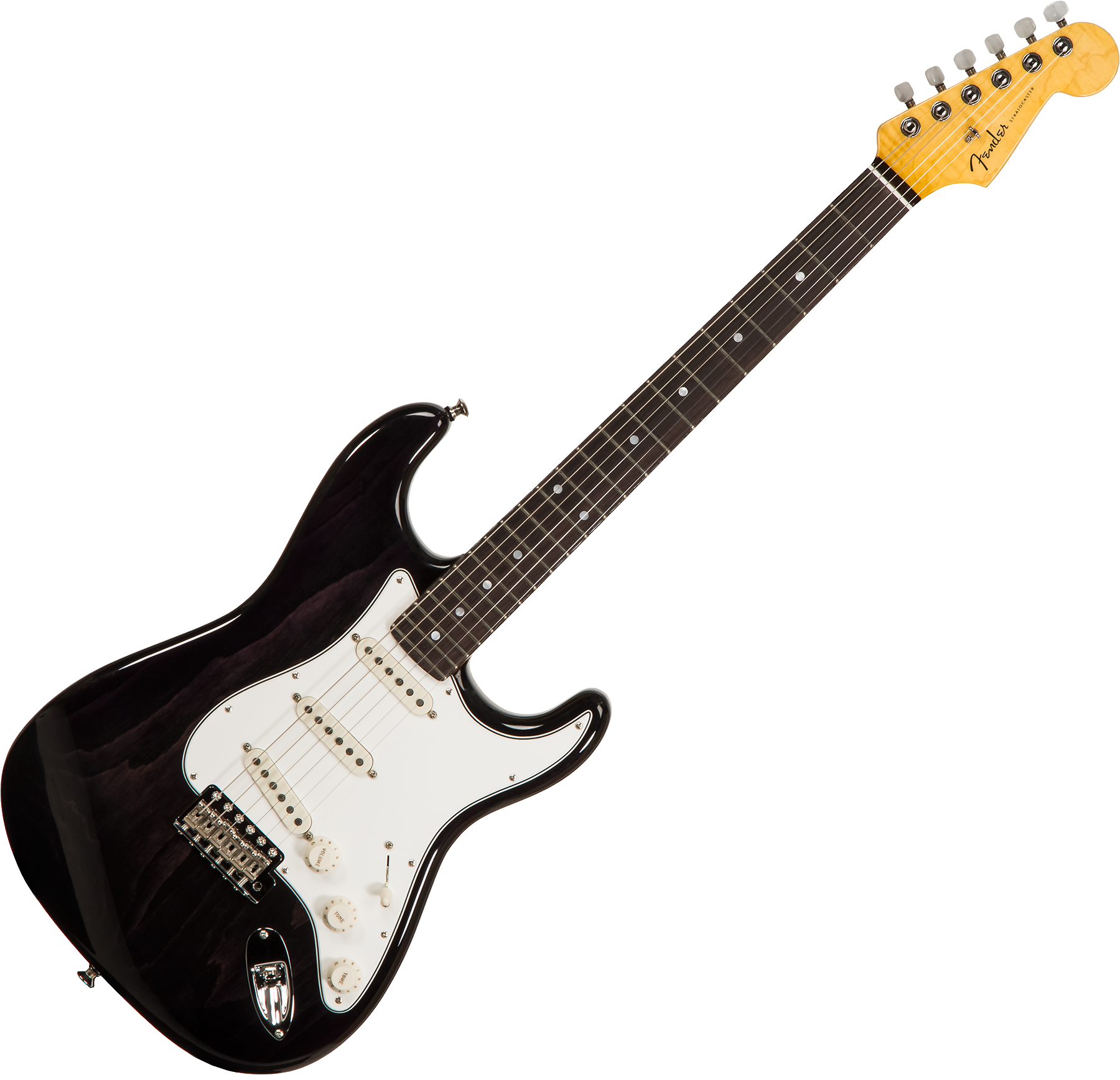Fender Custom Shop Custom Stratocaster XN144227 ebony transparent