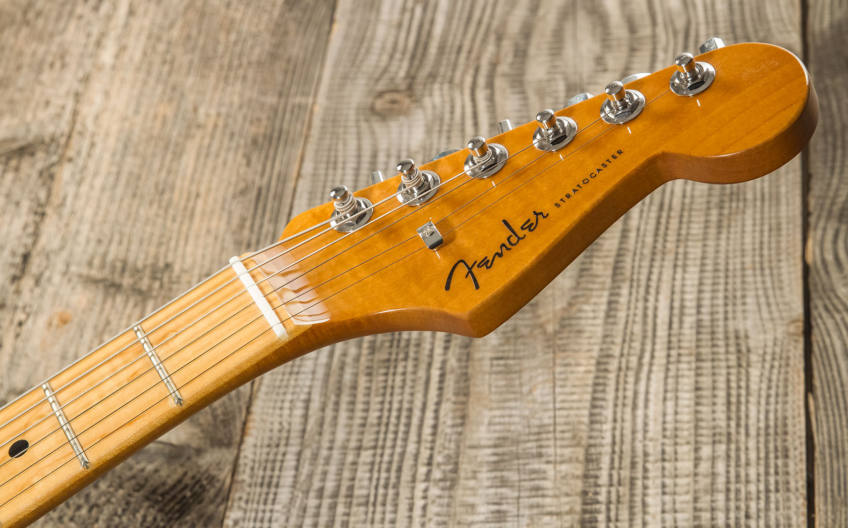 Fender Custom Shop Strat Elite 3s Trem Mn #xn15588 - Nos 3-color Sunburst - Str shape electric guitar - Variation 7