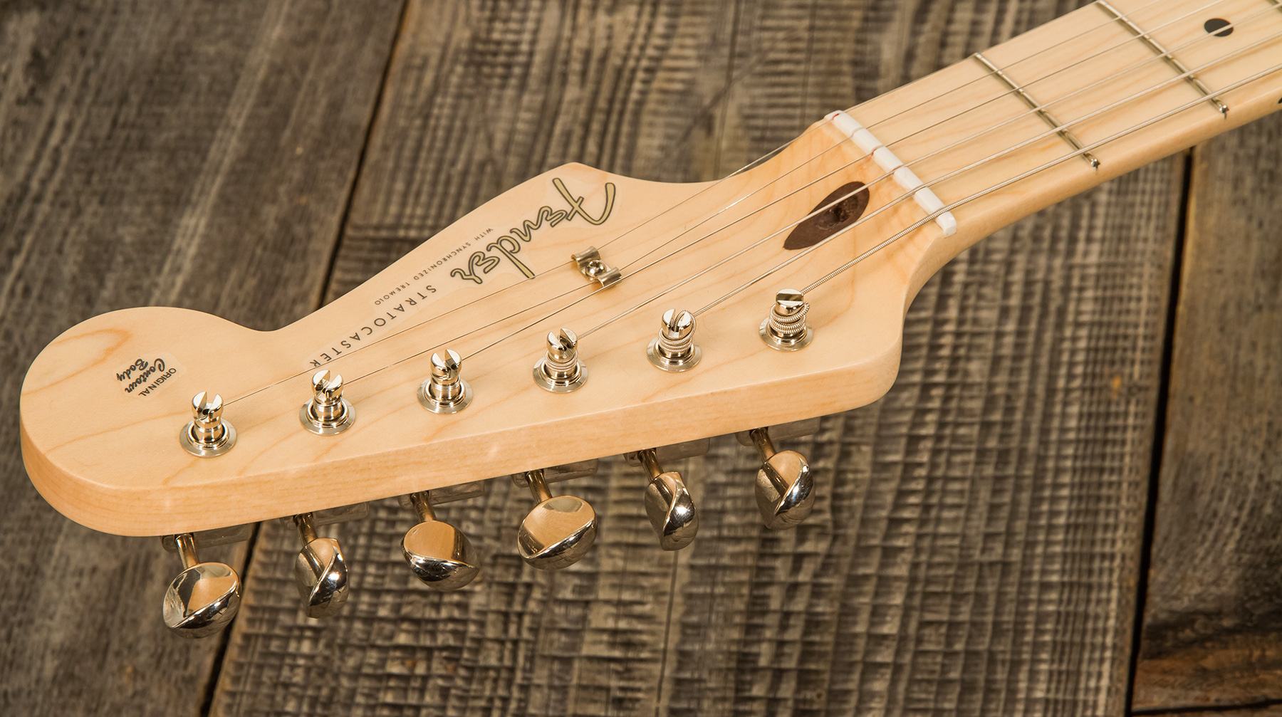 Fender Custom Shop Strat Eric Clapton Signature 3s Trem Mn #cz562539 - Nos Mercedes Blue - Str shape electric guitar - Variation 8