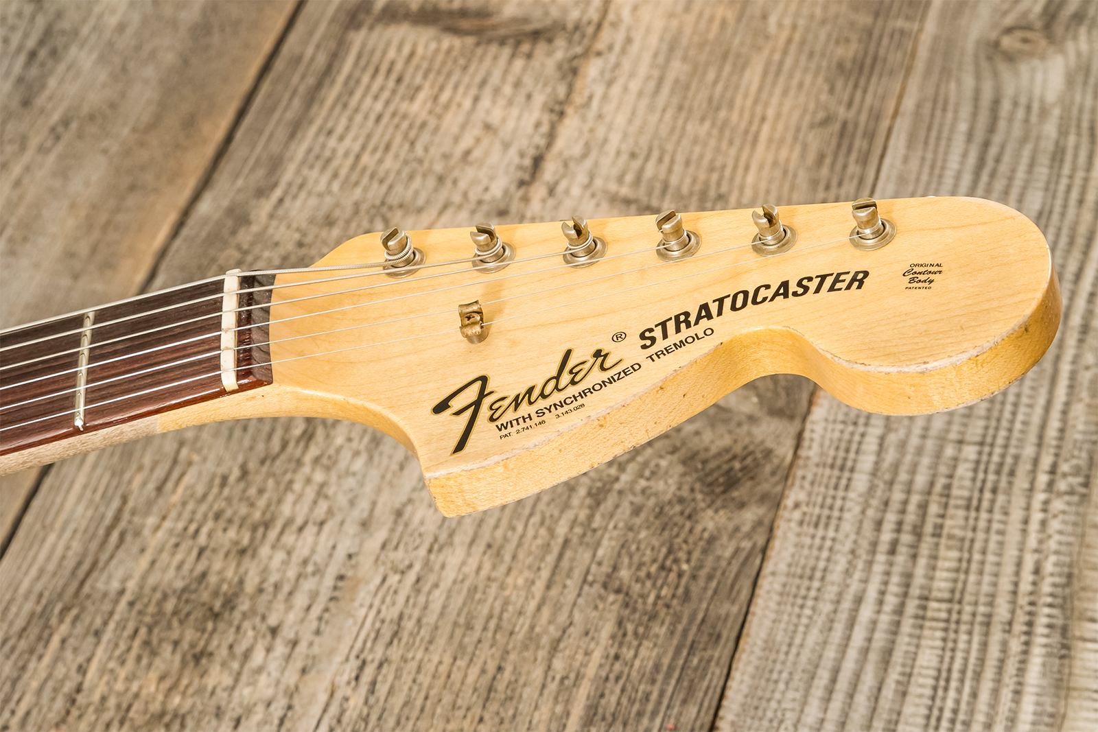 Fender Custom Shop Strat Michael Landau 1968 Signature Trem 3s #r138684 - Relic Black - Str shape electric guitar - Variation 6