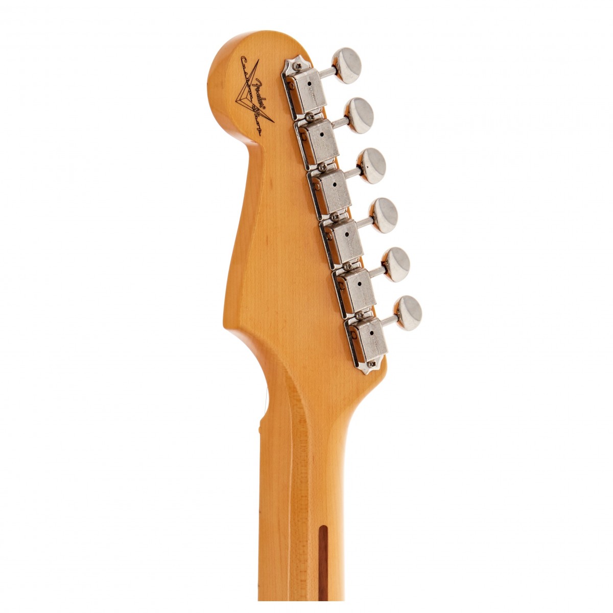 Fender Custom Shop Strat Vintage Custom 1955 Hardtail 3s Ht Mn - Time Capsule Package White Blonde - Str shape electric guitar - Variation 6