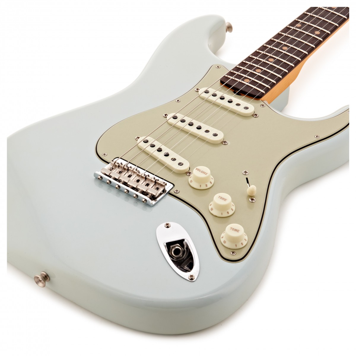 Fender Custom Shop Strat Vintage Custom 1959 Hardtail 3s Ht Rw - Time Capsule Package Sonic Blue - Str shape electric guitar - Variation 3