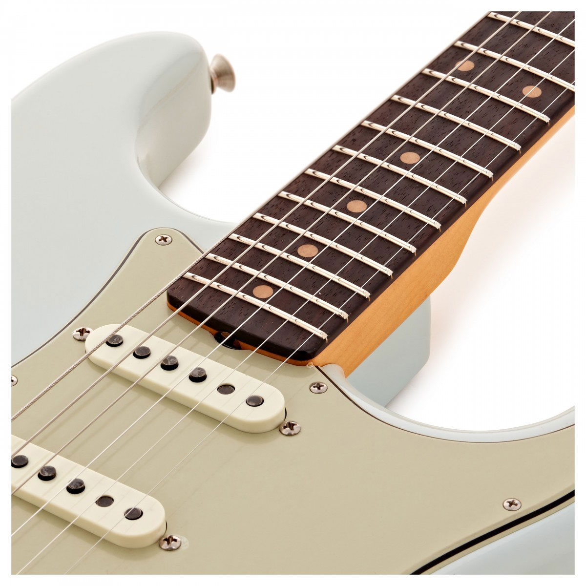 Fender Custom Shop Strat Vintage Custom 1959 Hardtail 3s Ht Rw - Time Capsule Package Sonic Blue - Str shape electric guitar - Variation 4