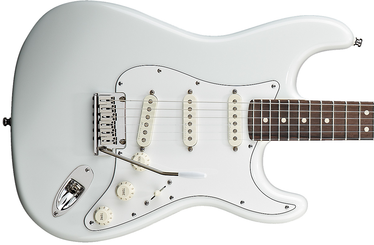 Fender Custom Shop Jeff Beck Strat Usa Rw - Olympic White - Str shape electric guitar - Variation 2