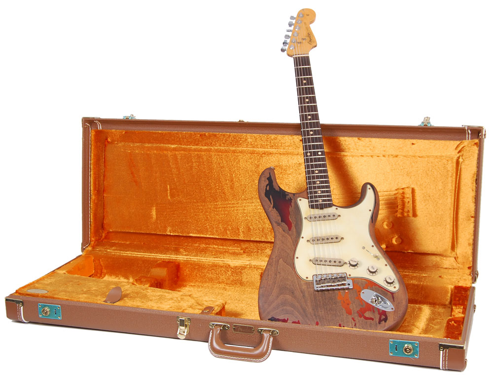 Fender Custom Shop Rory Gallagher Strat Rw - Relic 3-color Sunburst - Str shape electric guitar - Variation 4